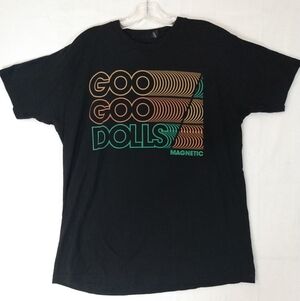 Goo Goo Dolls Magnetic Tshirt Men's L Official Tour Concert Tee 2013 Rock Music